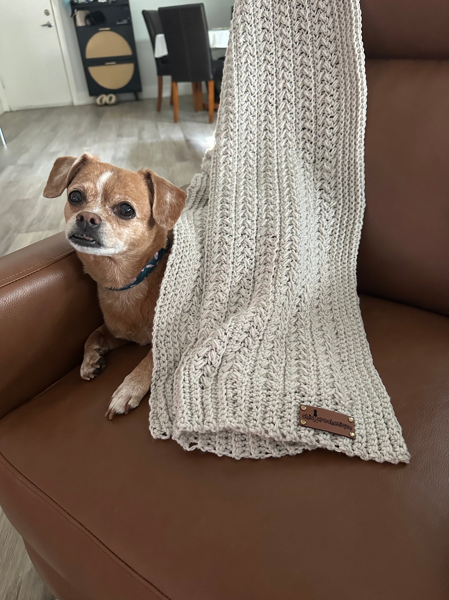 Handmade Crochet Afghan Blanket